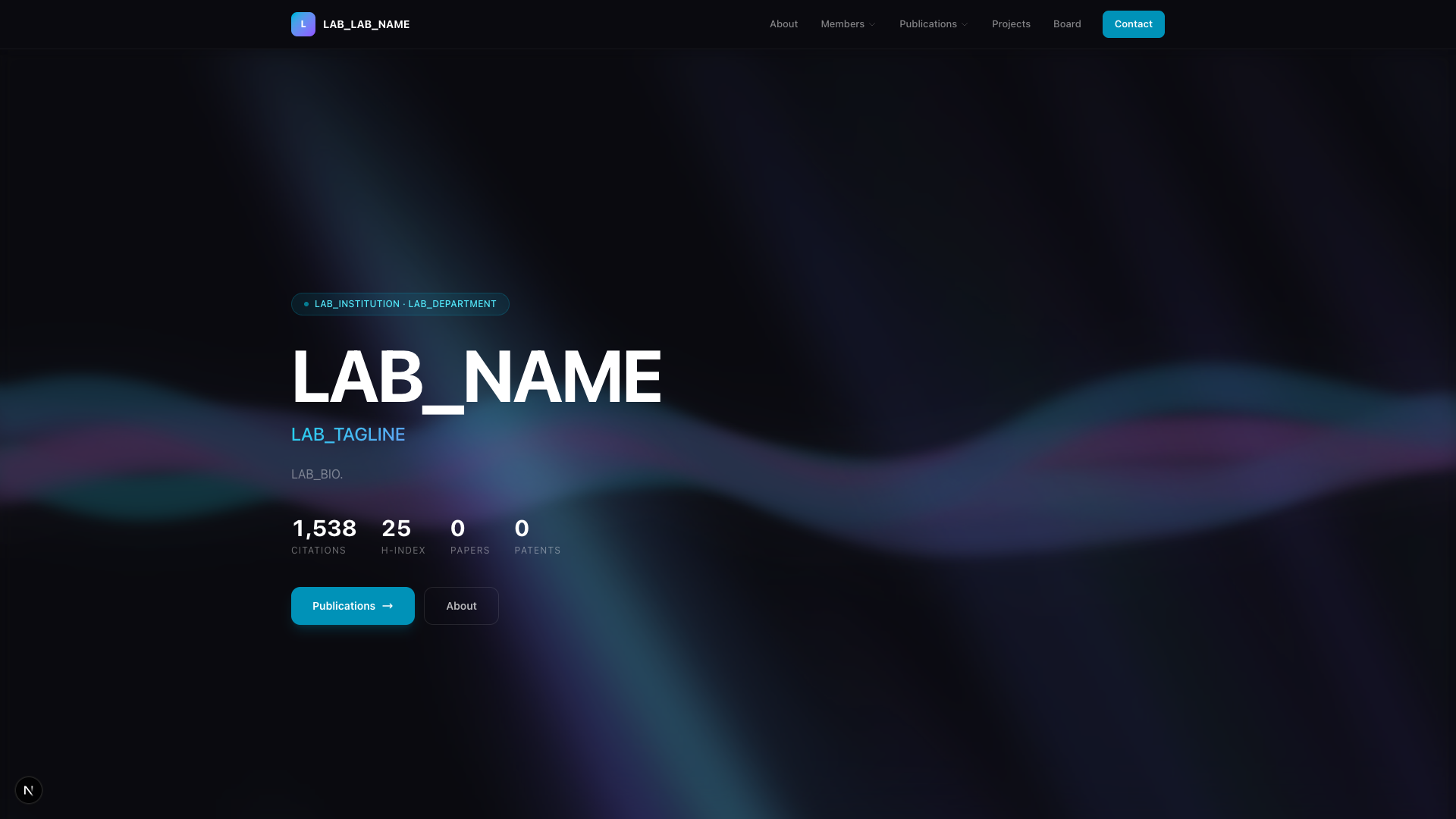 Beam 템플릿 미리보기